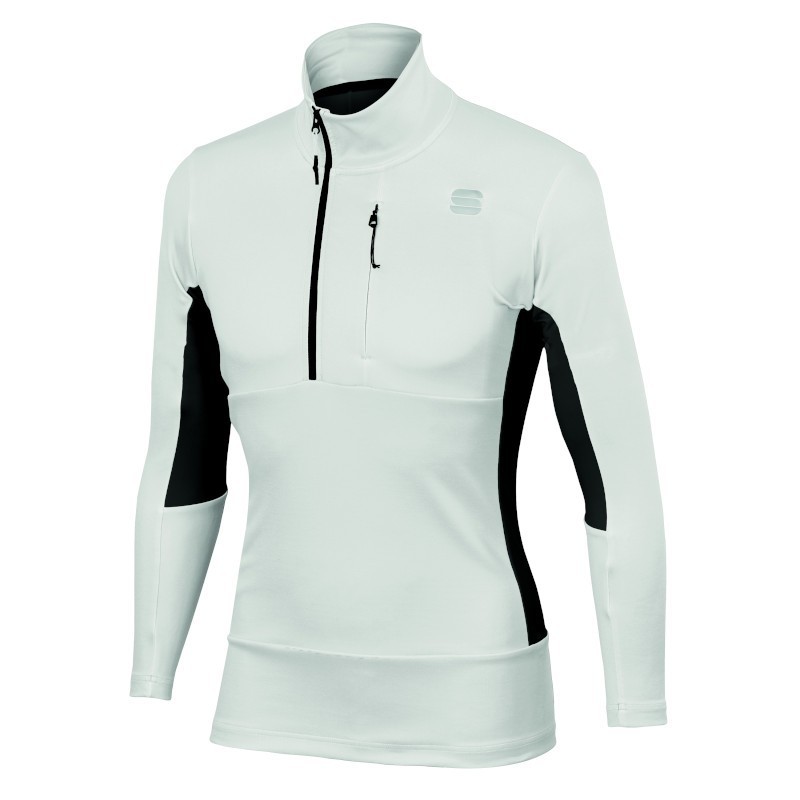 трикотажная кофта Sportful Cardio Tech Jersey светло-серая трикотажная кофта Sportful Cardio Tech Jersey светло-серая